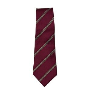 Christian Dior cravates silk tie horse bit equestrian chain design